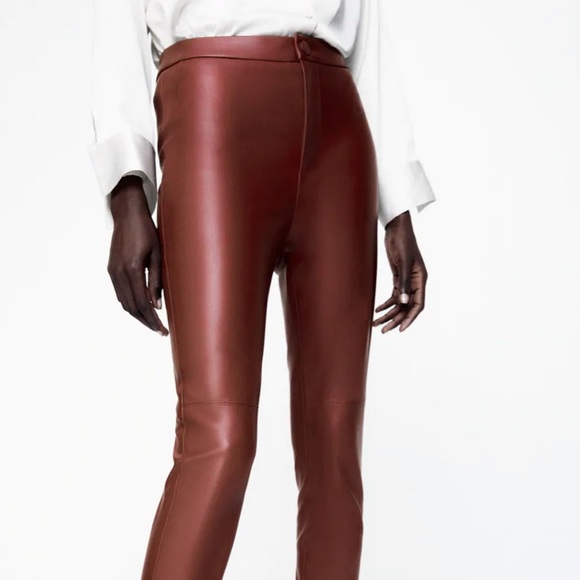 Pants - Zara Leather Leggings